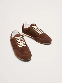 Italian Suede Low-Pro Sneaker
