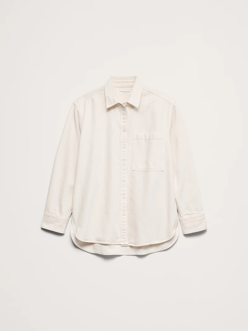 The Oversized Denim Shirt