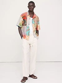 Relaxed-Fit Summerweight Cotton Resort Shirt