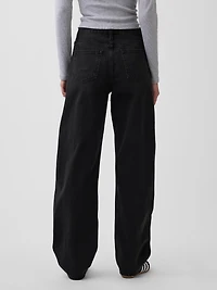 High Rise Barrel Jeans