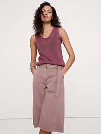 Heirloom Linen Sweater Tank
