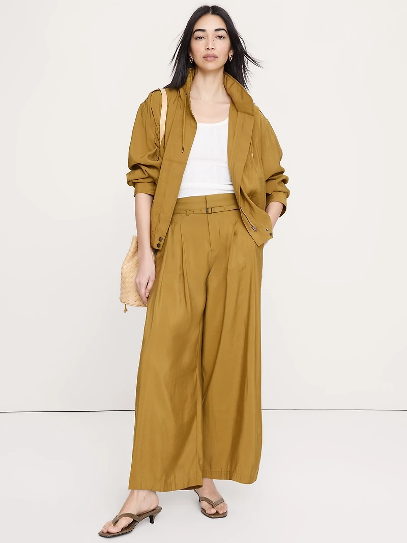 Luster Twill Utility Jacket