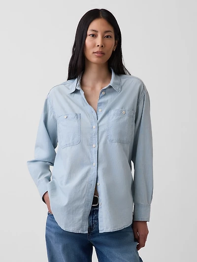 Denim Big Shirt