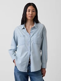 Denim Big Shirt