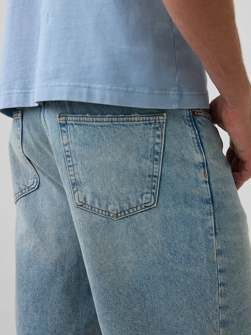 '90s Loose Denim Shorts