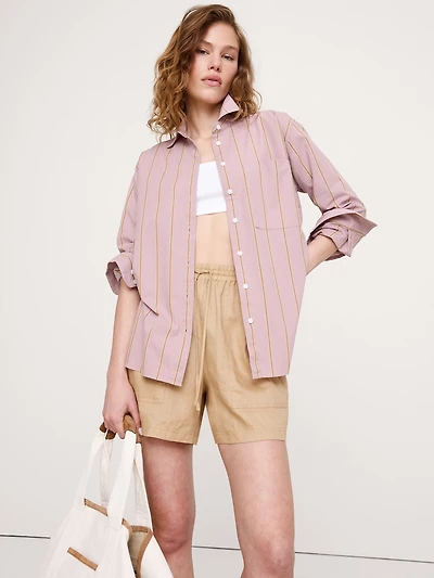 The Oversized Shirt Breezy-Cotton