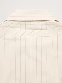 Cotton Poplin Bomber Jacket