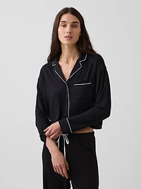 MadeSoft Modal Crop PJ Top