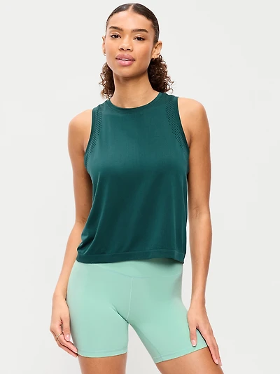 Fluid Seamless Loose Tank Top