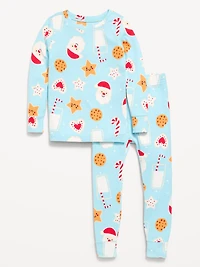 Cozy Printed Snug-Fit Pajama Set for Toddler & Baby