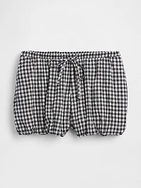 Gingham Easy Bubble Shorts