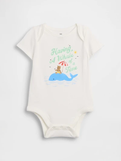 Baby First Favorites Organic Cotton Graphic Bodysuit