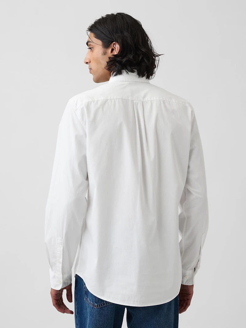 Organic Cotton Poplin Classic Shirt
