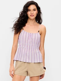 Fitted Smocked Tank Top