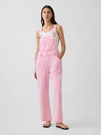 Relaxed Denim Overalls