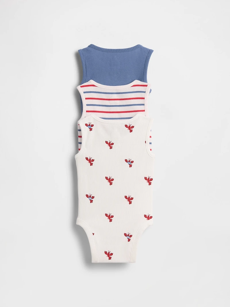 Baby First Favorites TinyRib Pocket Tank Bodysuit