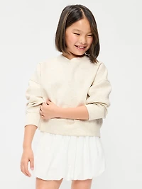 Bounce Fleece V-Neck Sweatshirt for Girls