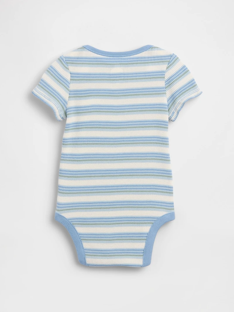 Baby First Favorites Waffle Bodysuit