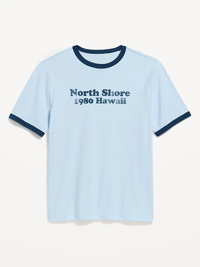 Graphic Ringer T-Shirt