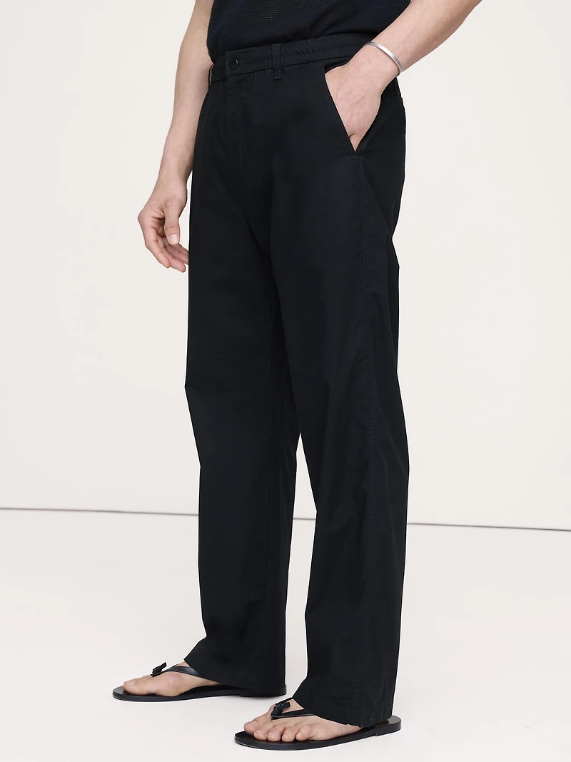 Relaxed Lightweight Cotton Pant