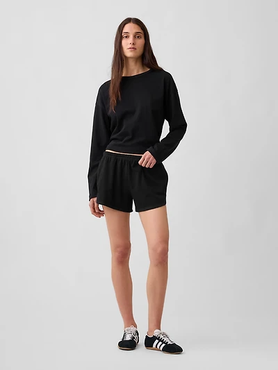 3" Knit Dolphin Shorts