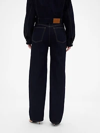 × Victoria Beckham High Rise Straight Jeans