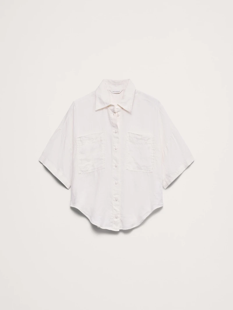 Linen Short-Sleeve Shirt