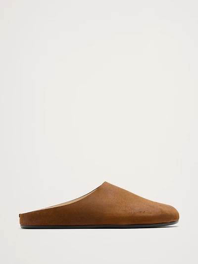 Leather Clog
