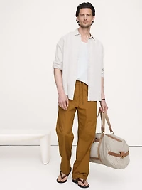 Relaxed Lightweight Cotton Pant