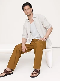 Relaxed Lightweight Cotton Pant