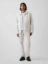 Canvas Relaxed Shirt Jacket