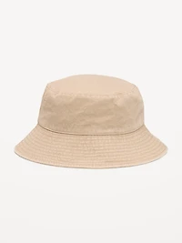 Washed Canvas Bucket Hat for Men