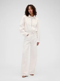 Victoria Beckham High Rise Arc Jeans