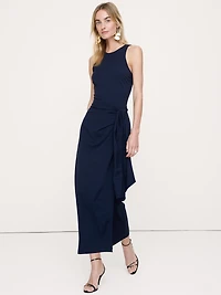 Knit Wrap Dress