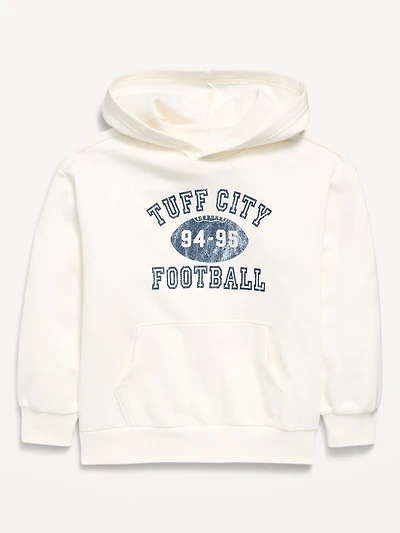 Favorite Fleece Oversized Graphic Pullover Hoodie for Boys