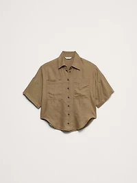 Linen Short-Sleeve Shirt
