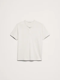 Mesh Henley T-Shirt