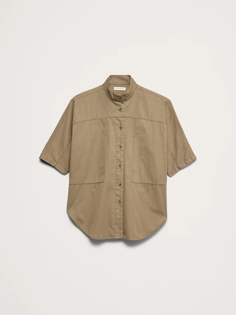 Cotton Twill Utility Tunic