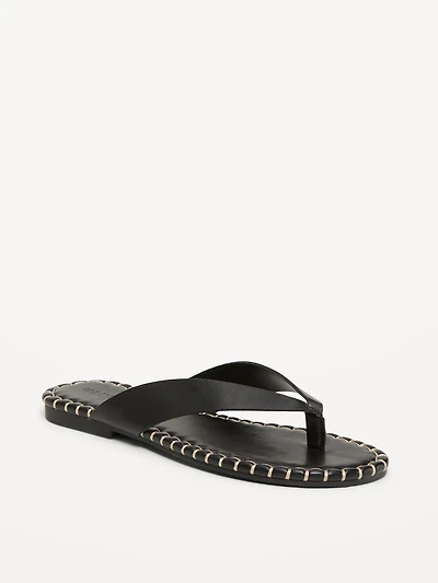 Whipstich Flip-Flops for Women