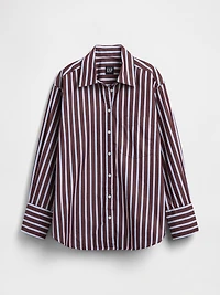 Organic Cotton Poplin Big Shirt