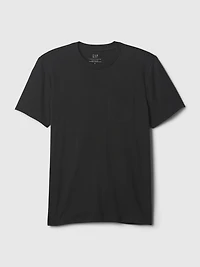 Adult Organic Cotton Pocket T-Shirt