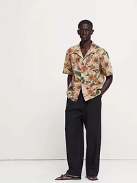 Relaxed-Fit Cotton Poplin Resort Shirt