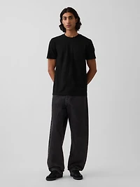 Adult Organic Cotton Pocket T-Shirt