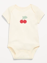Short-Sleeve Graphic Bodysuit for Baby
