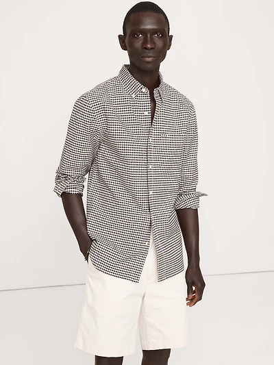 Standard-Fit Cotton Oxford Shirt
