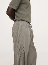 Loose Nylon Drawstring Pant