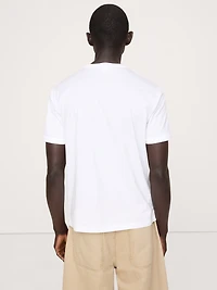 Silky Cotton Ringer T-Shirt