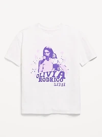 Olivia Rodrigo™ Oversized Graphic T-Shirt for Girls