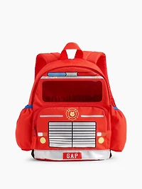 Sac à dos à motif camion de pompier pour Tout-petit