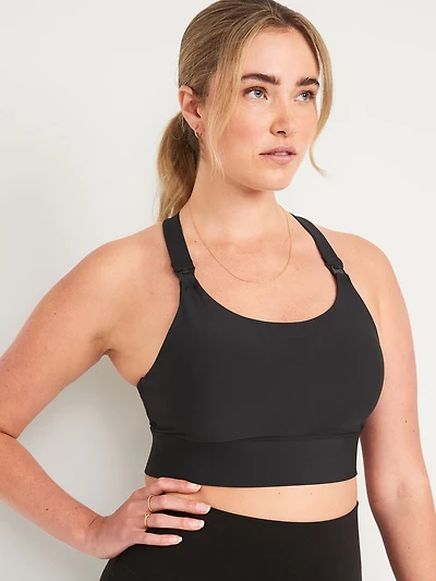 Soutien-gorge sport de maternité et d'allaitement à maintien moyen